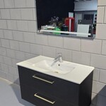 Hangend Sanitair Badmeubel, met kraan